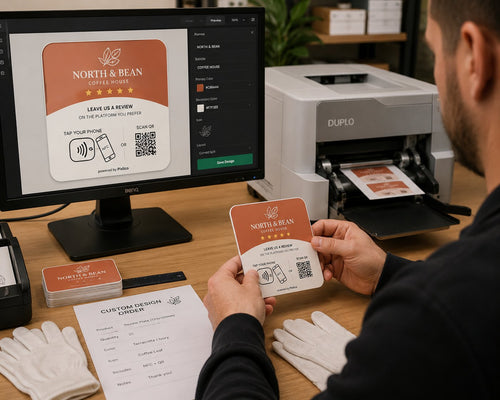 Card personalization station